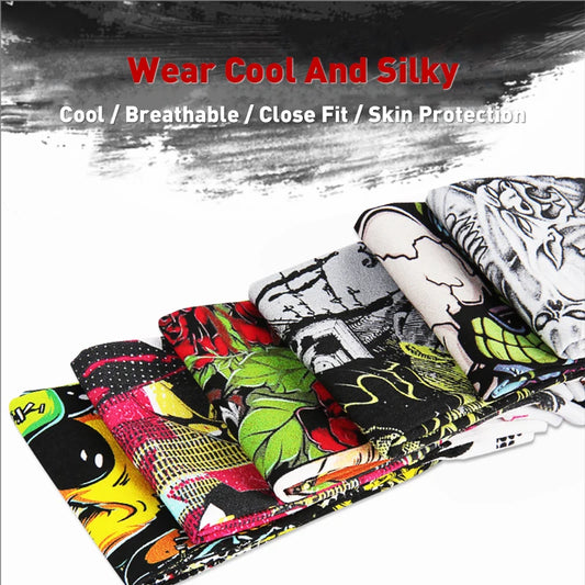 Ice silk arm sleeves made of lycra