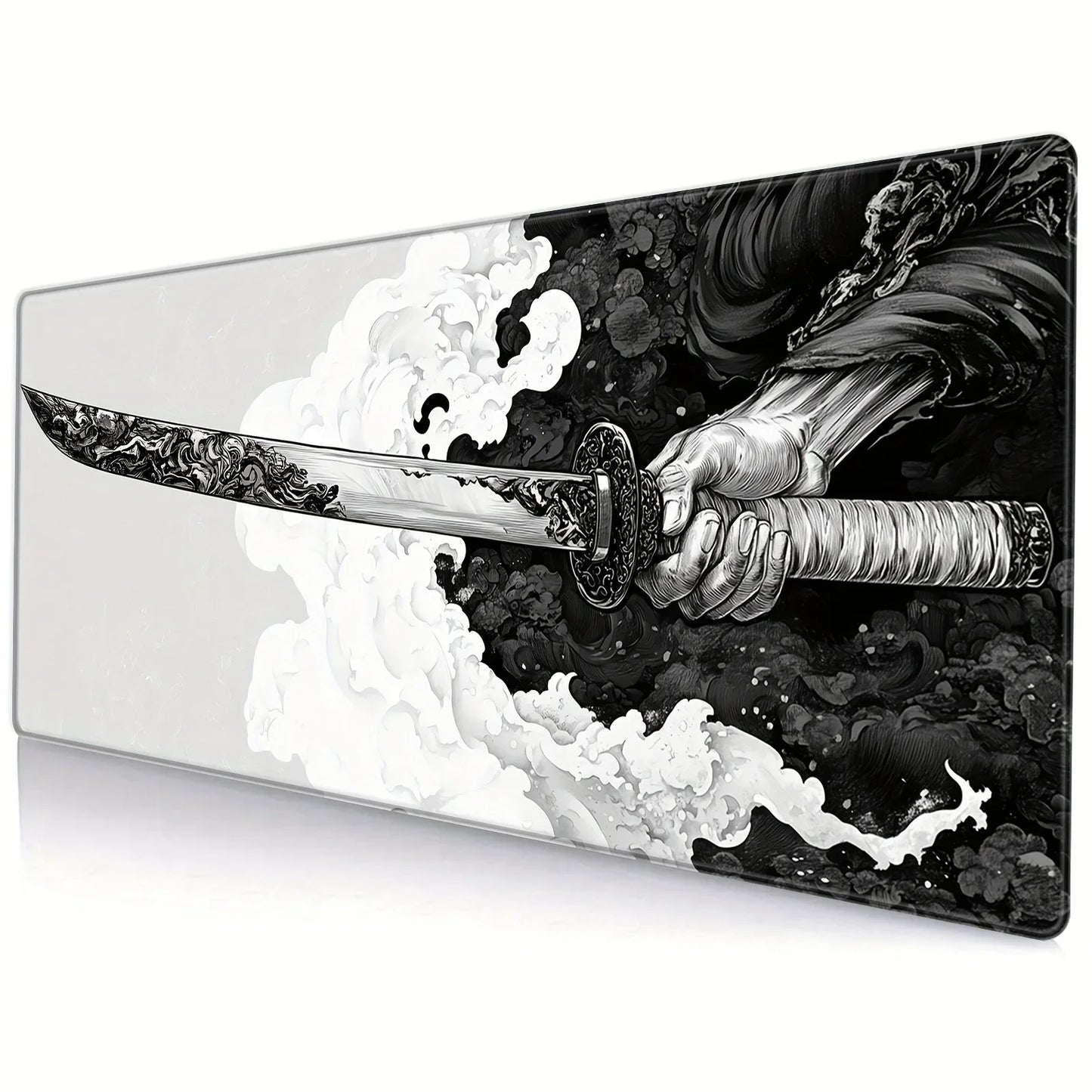 “Katana Spirit” Gaming Mousepad – Precision, Power, and Samurai Style