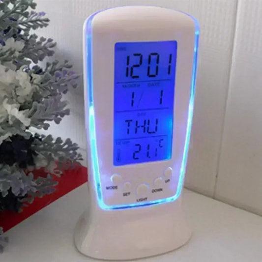 3D LED Digital Wall Clock – Modern Design with Bright Display