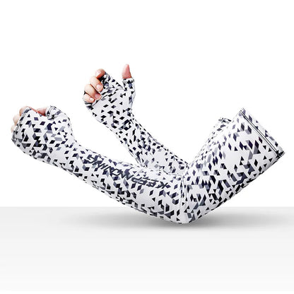 Manchons Gaming Réfléchissants – Confort Glacé & Style Camouflage