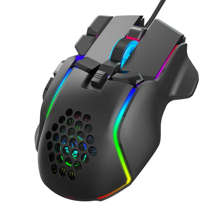 HXSJ S700 RGB Gaming Mouse – High Precision &amp; Futuristic Design