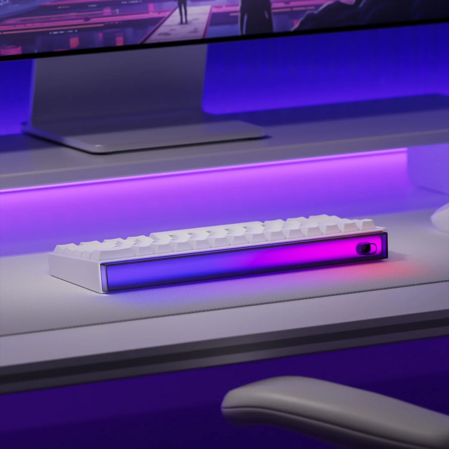 Veekos Shine60 HE – Clavier Magnétique Gaming RGB Tri-Mode (Wired / Wireless / Bluetooth)