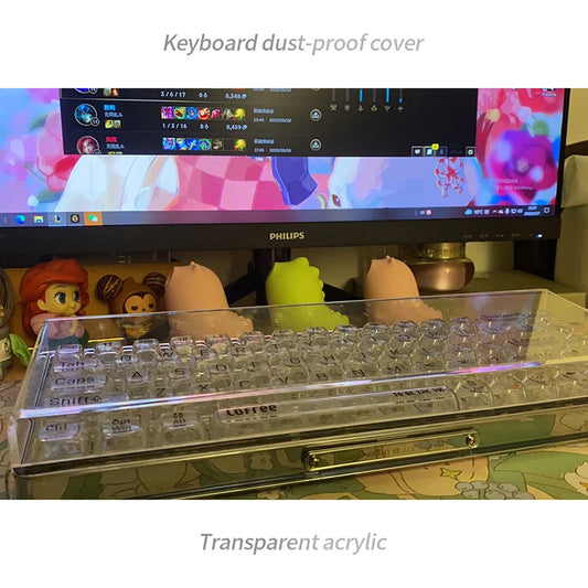 ZUIDID – Couvercle Anti-Poussière Transparent pour Clavier
