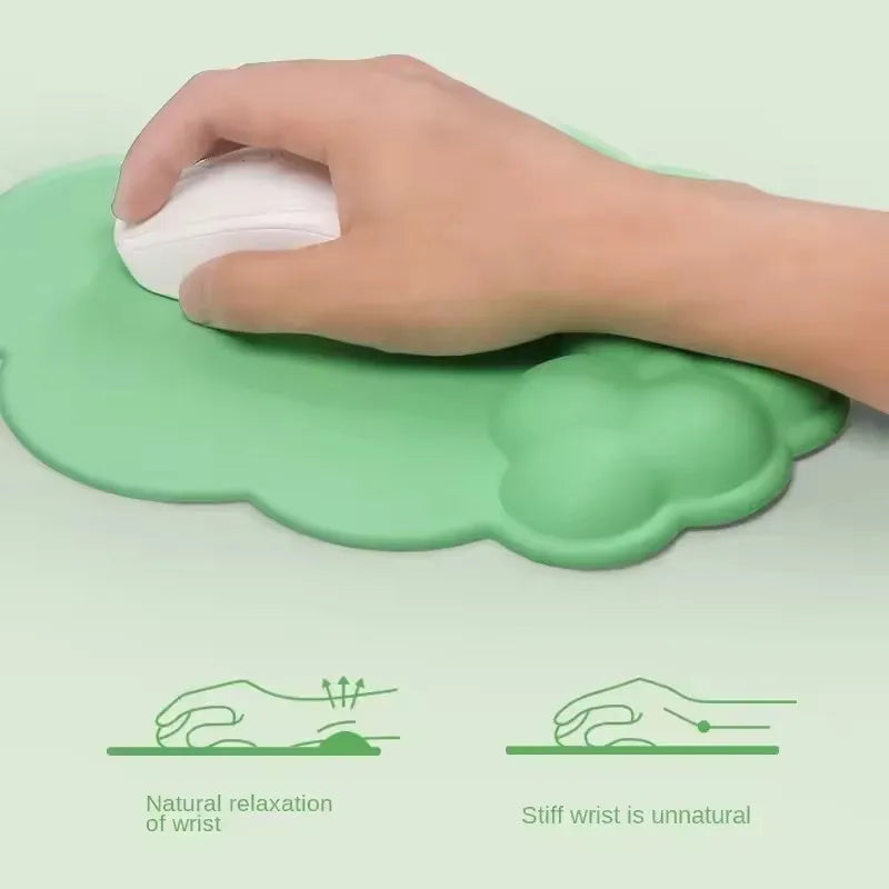 Ergonomic Cloud-Shaped Wrist Rest – Comfort &amp; Design