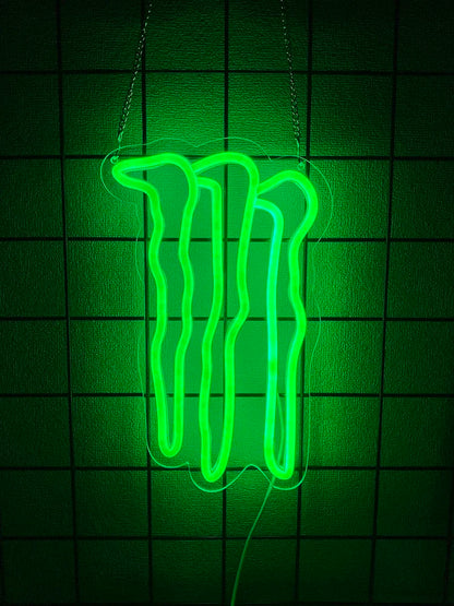 Enseigne Lumineuse LED – Design Énergique et Moderne