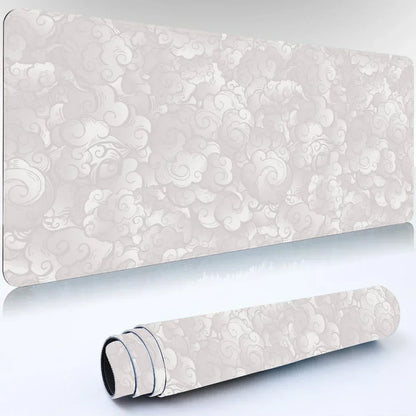 XXL Mouse Pad Kawaii Japanese Clouds