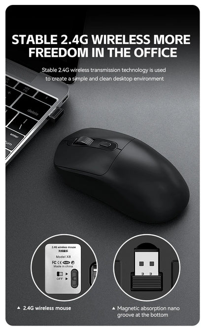 Souris Gaming Sans Fil WARVANK X8