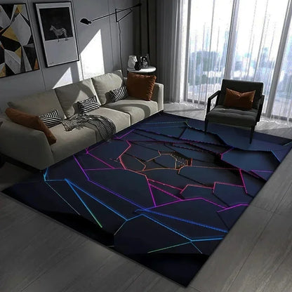 Tapis de sol Style Moderne, Antidérapant et Lavable