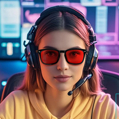 Lunettes Anti-Lumière Bleue – Style Classique, Confort et Protection