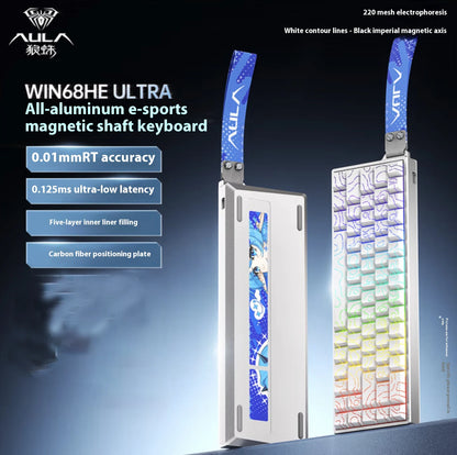 Clavier Mécanique Gaming AULA Win60/68 HE – Switchs Magnétiques, RGB & Performance E-Sport