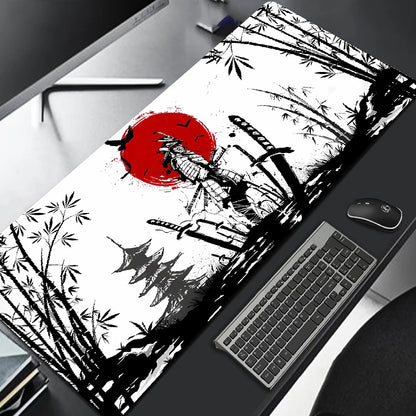 Tapis de Souris Gaming XXL Mairuige – Samouraï Japonais