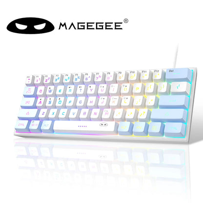 Compact 61-Key RGB Gaming Keyboard – MageGee