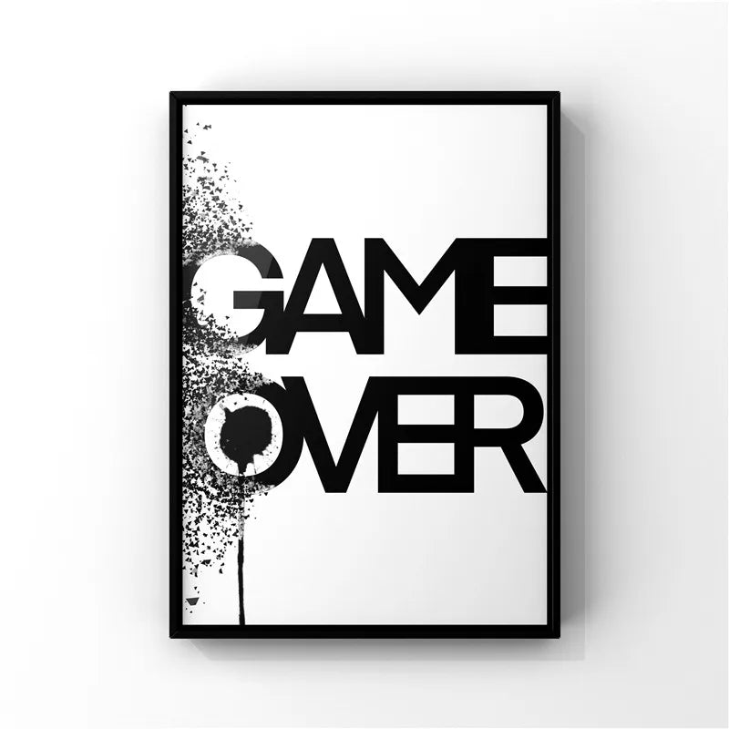 Affiches Murales Gaming – Sans Cadre