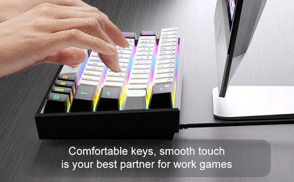 Clavier Gaming Compact 61 Touches RGB – MageGee