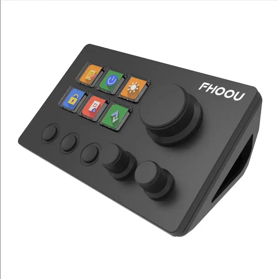 Mirabox N3 StreamDeck - Clavier Macro avec Écran LCD et Molette - Console de Contrôle pour Streaming et Gaming
