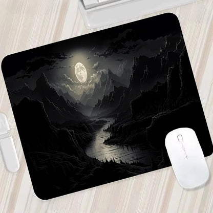 Tapis de Souris Gaming “Moonlight Temple” – Mystère, Sérénité et Précision