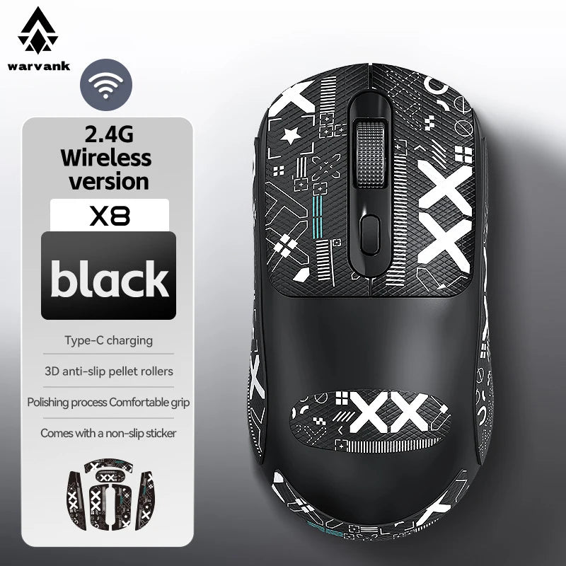 Souris Gaming Sans Fil WARVANK X8