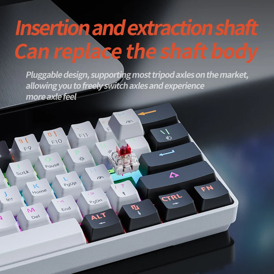 Compact 60% RGB Mechanical Keyboard – MUCAI