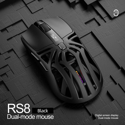 SMAILWOLF RS8 – Wireless Gaming Mouse with Digital Display (73g)