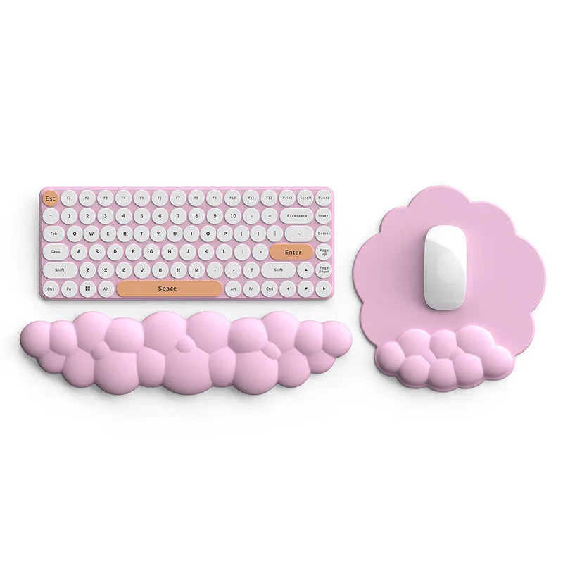Ergonomic Cloud-Shaped Wrist Rest – Comfort &amp; Design