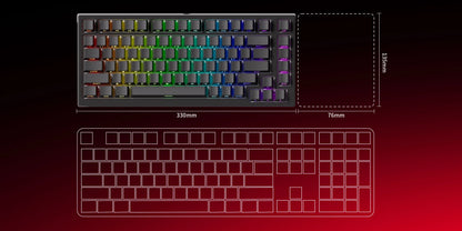 AKKO TAC75 HE – Clavier Magnétique Gaming 75% Haute Précision