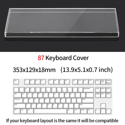 ZUIDID – Couvercle Anti-Poussière Transparent pour Clavier