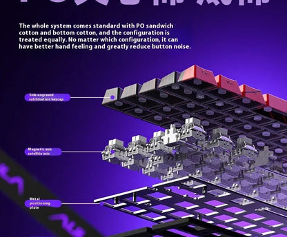 Clavier Mécanique Gaming AULA Win60/68 HE – Switchs Magnétiques, RGB & Performance E-Sport