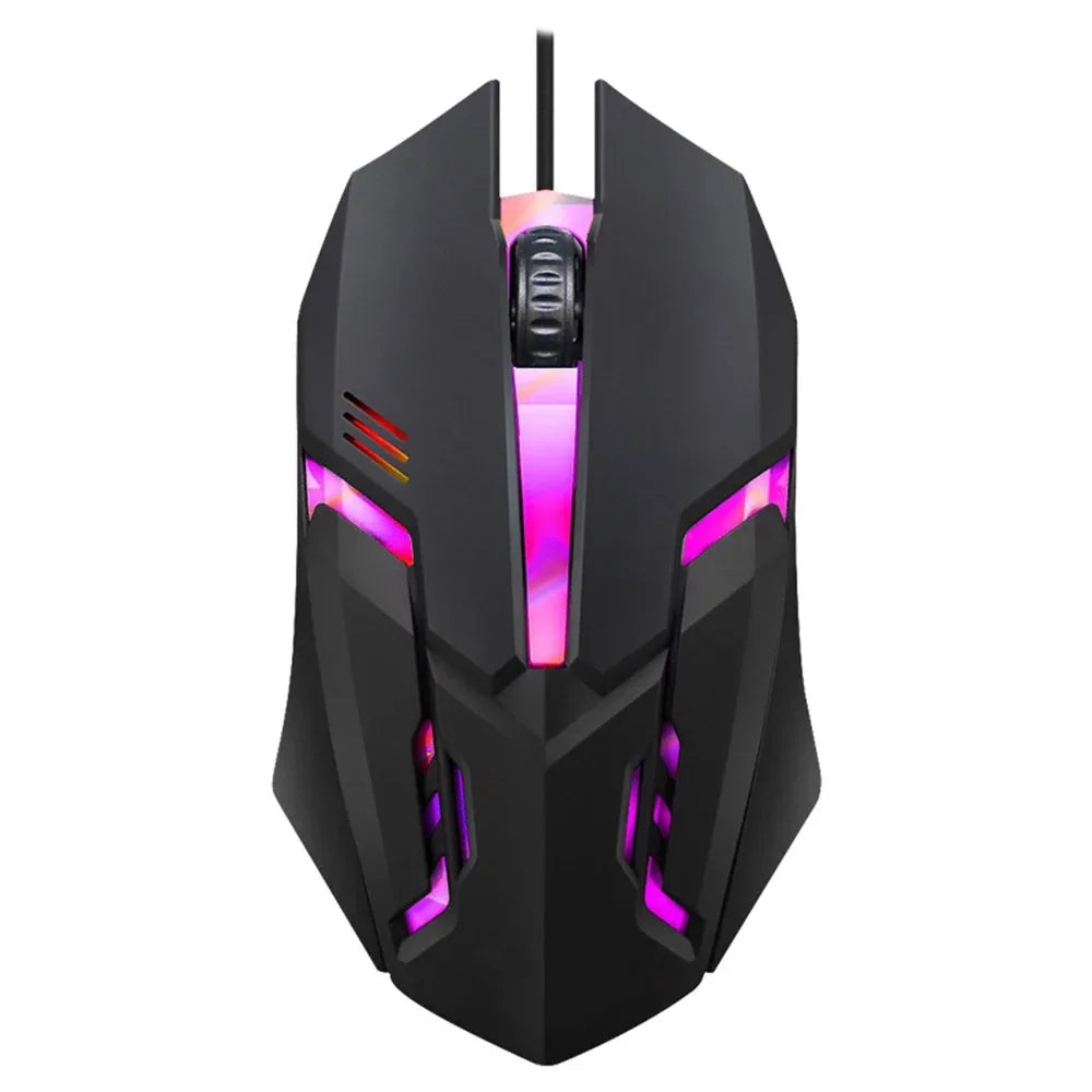 Souris Gaming USB Filaire 7 Boutons - Rétroéclairage LED & DPI Réglable