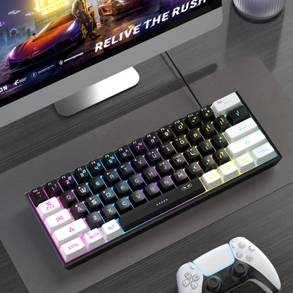 Clavier Gaming Compact 61 Touches RGB – MageGee