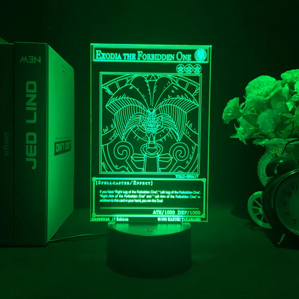 Veilleuse LED 3D Yu-Gi-Oh!