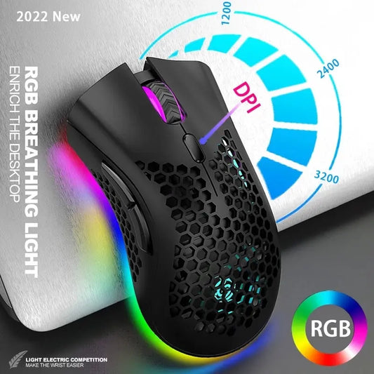 Wireless Ultralight RGB Gaming Mouse – 12,000 DPI