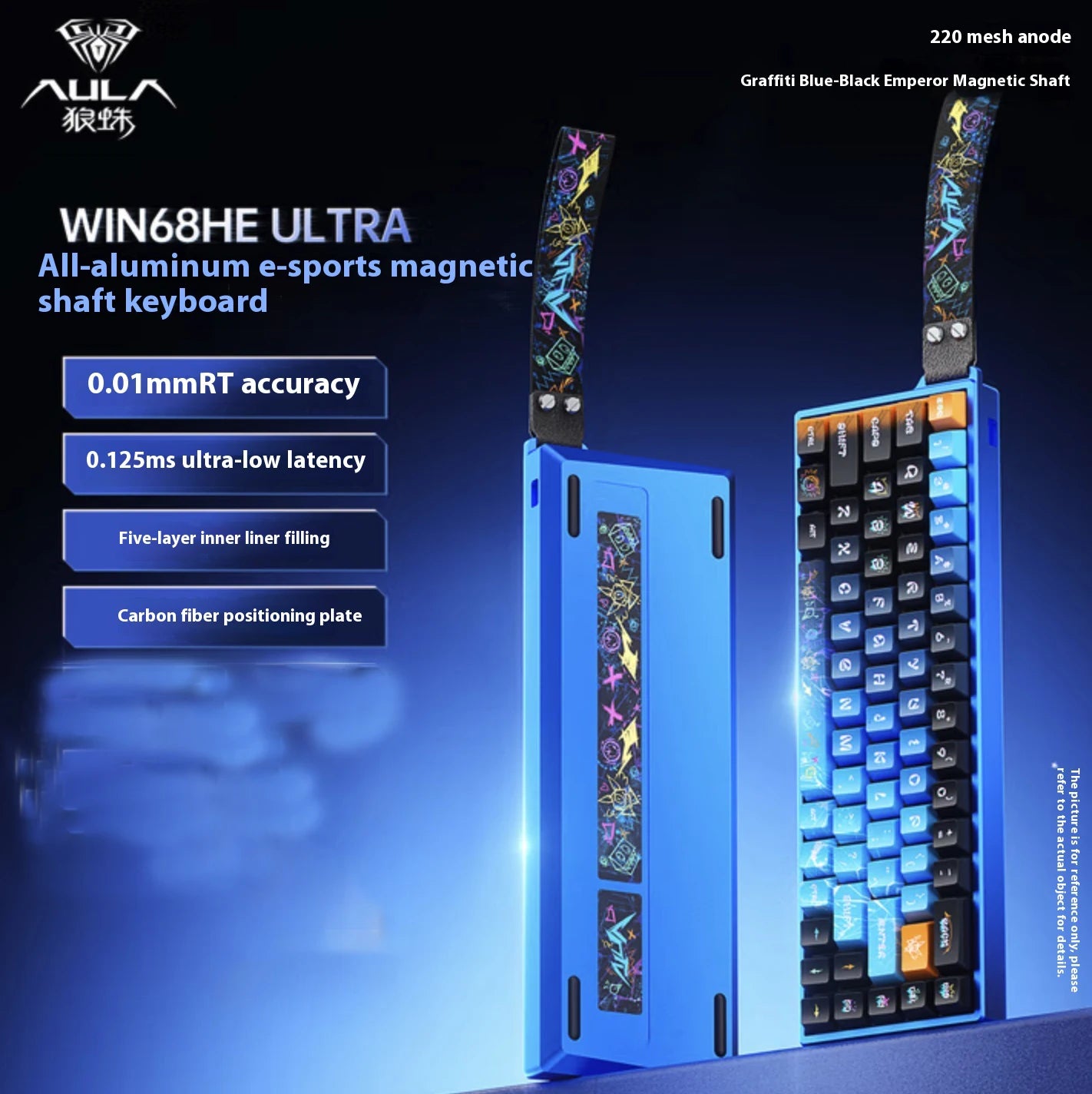 Clavier Mécanique Gaming AULA Win60/68 HE – Switchs Magnétiques, RGB & Performance E-Sport