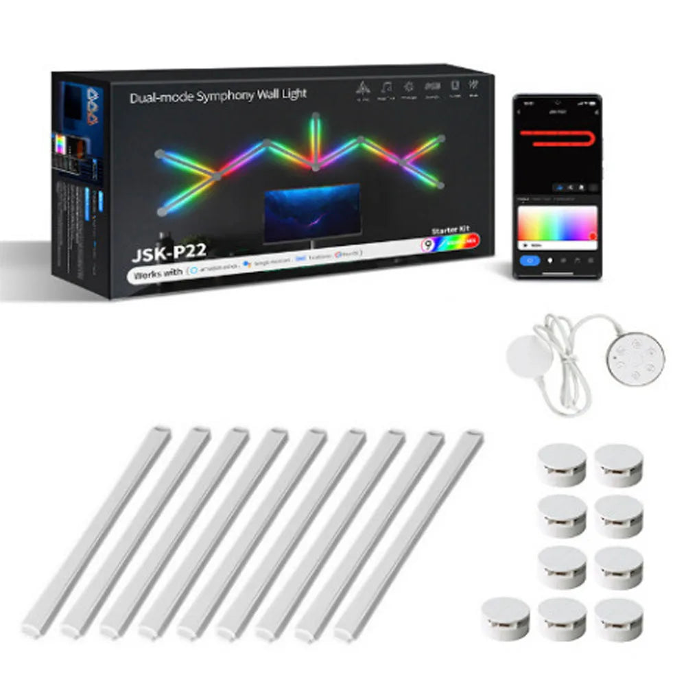 Xyislight RGB LED Wall Lighting – DIY Smart Ambient Light