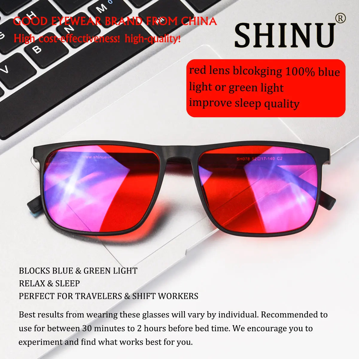 Blue Light Blocking Glasses – Maximum Protection &amp; Elegant Design