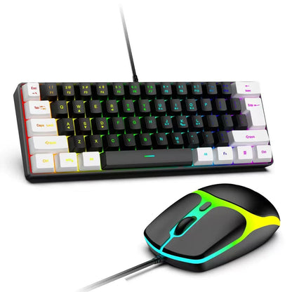 Compact 61-Key RGB Gaming Keyboard – OBAME