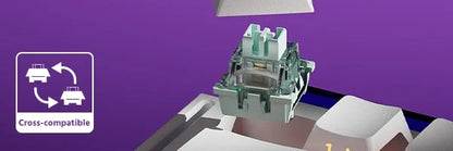 Veekos Shine60 HE – Clavier Magnétique Gaming RGB Tri-Mode (Wired / Wireless / Bluetooth)