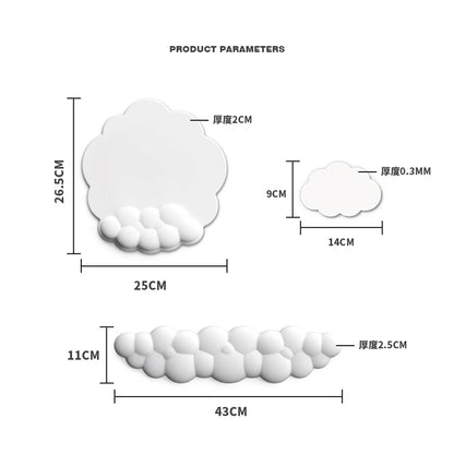 Ergonomic Cloud-Shaped Wrist Rest – Comfort &amp; Design