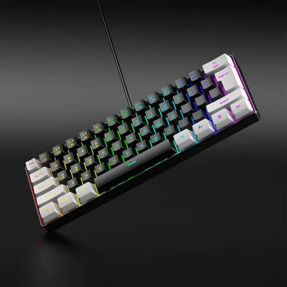 Compact 61-Key RGB Gaming Keyboard – OBAME