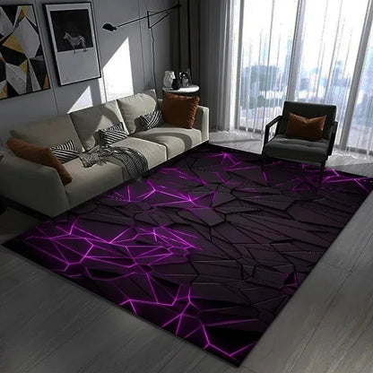 Tapis de sol Style Moderne, Antidérapant et Lavable