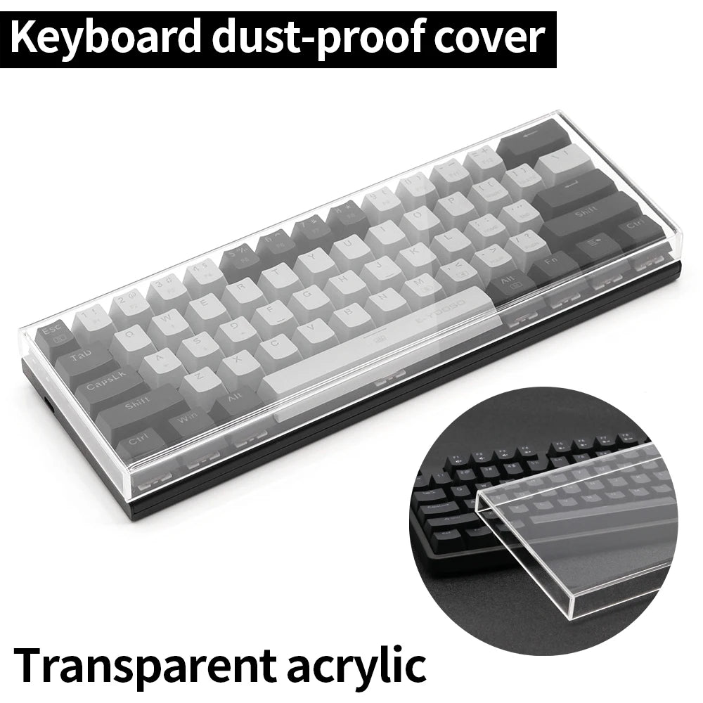ZUIDID – Couvercle Anti-Poussière Transparent pour Clavier