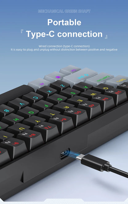 Clavier Mécanique RGB 61 Touches – APAYADO K61