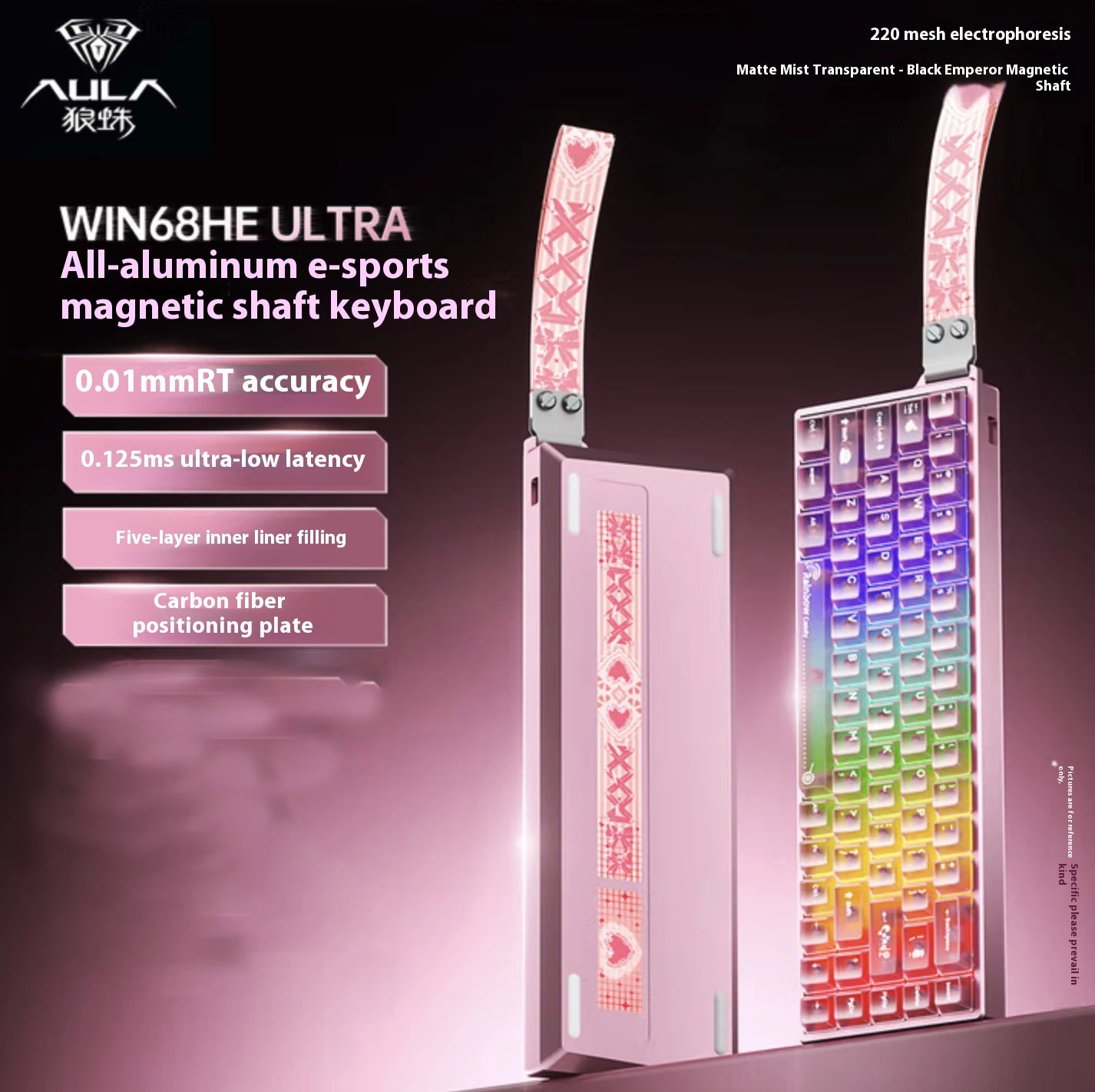 Clavier Mécanique Gaming AULA Win60/68 HE – Switchs Magnétiques, RGB & Performance E-Sport