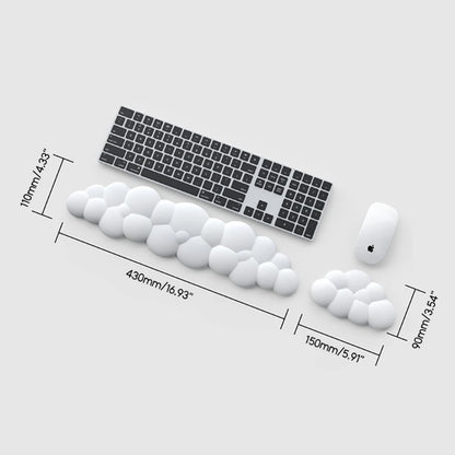 ZUOYA™ Cloud Wrist Rest – Ergonomic &amp; Stylish Wrist Rest