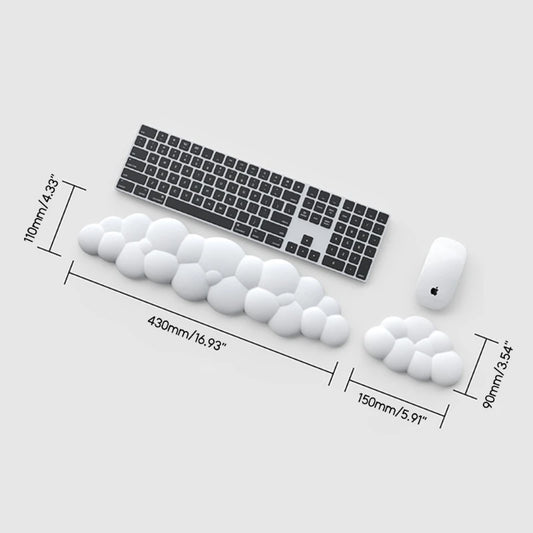 ZUOYA™ Cloud Wrist Rest – Repose-Poignet Ergonomique & Stylé