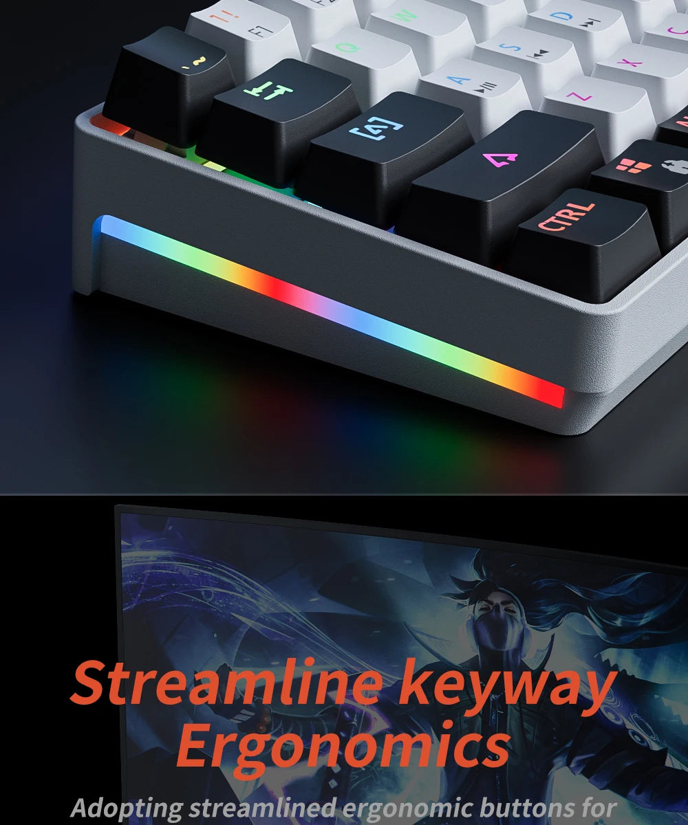 Clavier Mécanique RGB Compact 60 % – MUCAI