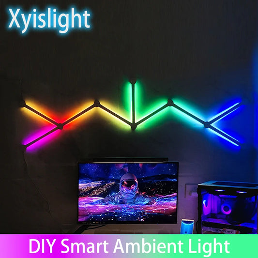 Éclairage Mural LED RGB Xyislight – DIY Smart Ambient Light