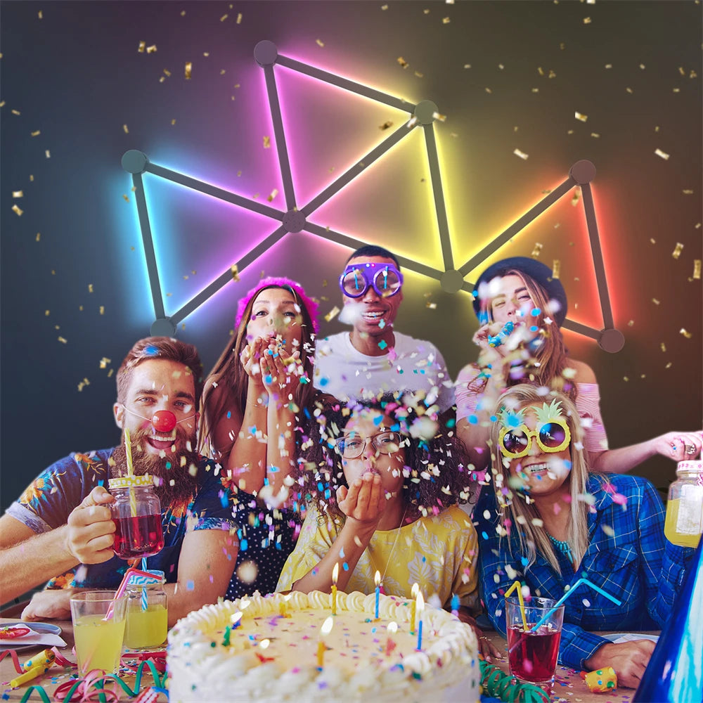 Xyislight RGB LED Wall Lighting – DIY Smart Ambient Light