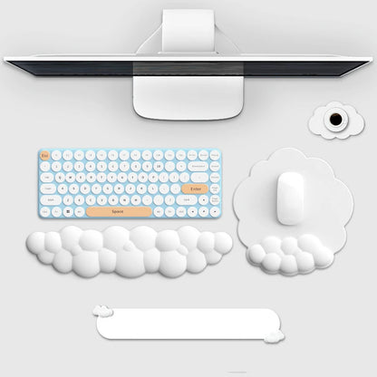 Ergonomic Cloud-Shaped Wrist Rest – Comfort &amp; Design