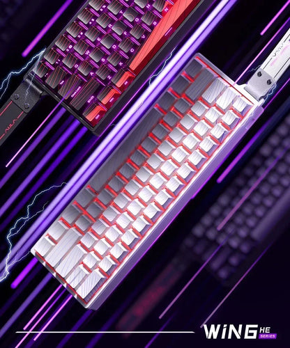 Clavier Mécanique Gaming AULA Win60/68 HE – Switchs Magnétiques, RGB & Performance E-Sport