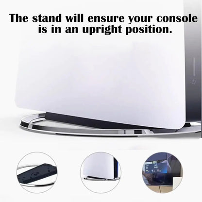 Vertical Stand with Cooling Fan for PS5 – Stable and Non-Slip Cooling Base